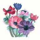 Anemones De Caen Watercolour