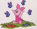 B37 - Piglet's Butterflies