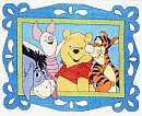 D049 - Pooh and Friends Framed Portrait