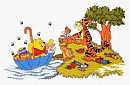 D053 - Pooh and Friends Umbrella Ride