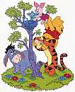 D113 - Pooh and Friends Flying Lesson