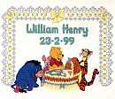 H21 - Rock A Bye Baby Birth Sampler