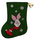 X16 - Piglet's Snowflake Xmas Stocking