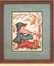 Boy Blowing Horn