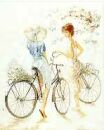 Girls on Bicycle