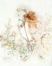 Horse and Flowers